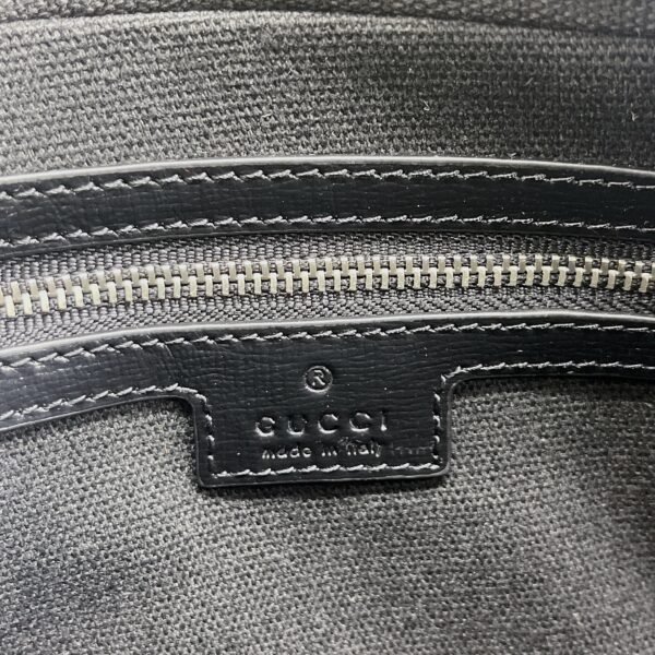 gg Shoulder Bag With Interlocking G Black gg Supreme Canvas For Women? 9.6in/24.5cm gg 703468 92THF 1000