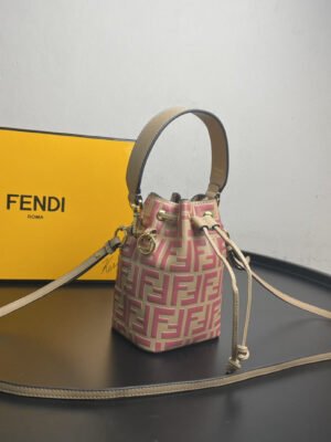 FI Mon Tresor Pink Mini Bag For Woman 18cm/7in