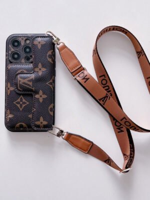 Lou Side Card Holder Crossbody iPhone Case