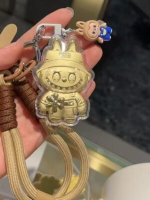 Keychain Gold Mini labubu