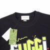 Gucci Lightning Bolt Logo T-Shirt in Black
