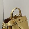 FI Peekaboo Medium Gold Bag For Woman 33cm/13in