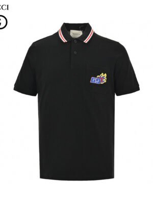 Gucci Flame Logo Polo Shirt
