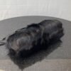 FI First Small Black Fox Fur Bag For Woman 26cm/10in