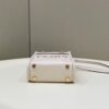 FI Sunshine Shopper White Mini Bag For Woman 13cm/5in