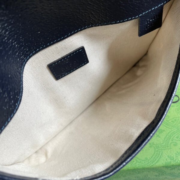gg Ophidia Belt Bag Beige And Blue gg Supreme Canvas For Men? 8.7in/22cm gg 674081 96IWN 4076