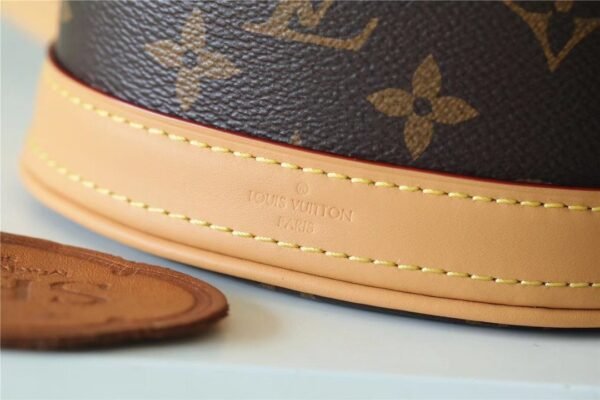 3c9b7c55 LV Nano Bucket Bag Monogram Canvas Brown For Women Brown 6.7in/17cm LV?