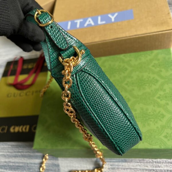 gg Jackie 1961 Lizard Mini Bag Green For Women, Women’s Bags 7.5in/19cm gg ?