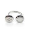 18K Louis Studs Ring