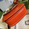 gg Bamboo 1947 Small Top Handle Bag Orange  For Women 8.3in/21cm ?gg 675797 10ODT 7768