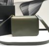 YSSL Le Carre Satchel In Box Dark Green For Women 9in/23cm YSL