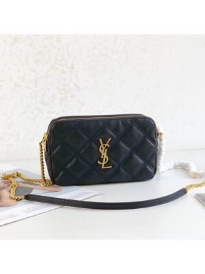 YSSL Becky Crossbody Bag Black For Women 7in/18cm YSL P00533588