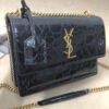 YSSL Sunset Chain Wallet Black For Women 8.2in/21cm YSL