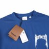 Burberry T-shirt with Gothic Logo (Blue)