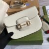 gg Horsebit 1955 Mini Bag White For Women, Women’s Bags 8in/21cm gg 658574 18YSG 9068
