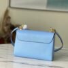 LV Twist MM Monogram Flower Bleu Nuage Blue For Women,  Shoulder And Crossbody Bags 9.1in/23cm LV M59627