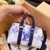 3eb61fd9 LV Keepall Xs Nano 21cm White-Blue