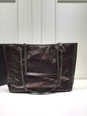 YSSL Niki Shopping Bag Burgundy For Women 13.8in/35cm YSL?