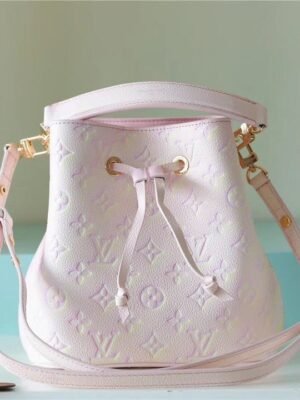 LV NeoNoe BB Monogram Empreinte Pink For Women,  Shoulder And Crossbody Bags 7.9in/20cm LV M46174