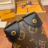 LV Petite Malle Souple Monogram Canvas Black For Women, WoHandbags 7.9in/20cm LV M45571