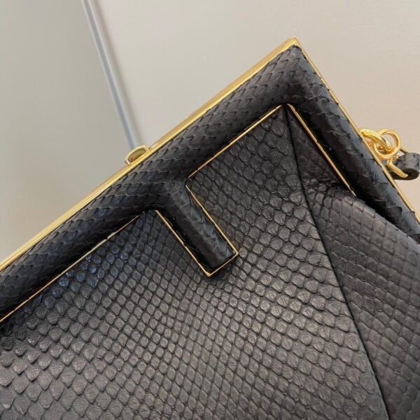 FI First Small Black For Women, Bags, Shoulder And Crossbody Bags 10.2in/26cm FF 8BP129A