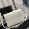 YSSL Gaby Satchel Bag In White With Gold Toned Hardware For Women 10.2in/26cm YSl 6688631EL079207