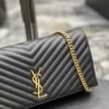YSSL Kata 99 Chain Bag Black With Gold Hardware For Women 10.2in/26cm YSL