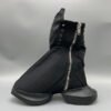 Rick Owens Black High-Top Canvas Boots