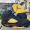 Jordan 5 Black and Yellow