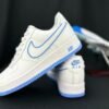 NIKE AIR FORCE 1 "Double Swoosh White/Blue"
