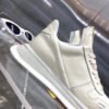 Rick Owens Cream Low-Top Sneakers