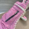 Rick Owens High-Top Sneakers - Pink and Cream