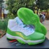 JORDAN 11 Green and White