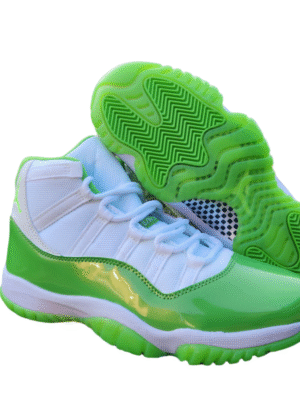 JORDAN 11 Green and White