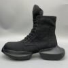 Rick Owens Black High-Top Platform Boots