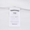 CHROME HEARTS GLITTER GRAPHIC T-SHIRT WHITE