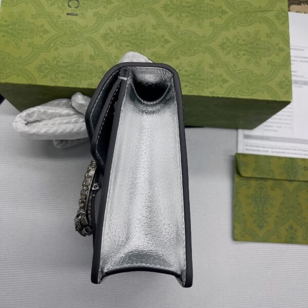 gg Dionysus Super Mini Bag Silver For Women, Women’s Bags 6.5in/17cm gg 476432 1TRBN 8173