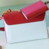LV Twist MM Bag Epi Red/ Pink For Women,  Shoulder and Cross Body Bags 9.1in/23cm LV