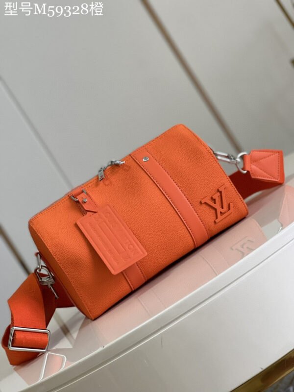 416ce40c LV City Keepall Aerogram Orange For Men, Bags, Shoulder And Crossbody Bags 10.6in/27cm LV