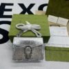 gg Dionysus Super Mini Bag Silver For Women, Women’s Bags 6.5in/17cm gg 476432 1TRBN 8173