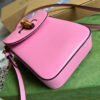 gg Bamboo Mini Handbag Pink For Women, Women’s Bags 6.2in/16cm gg 702106 UZY0T 5814