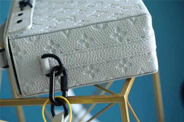 LV Mini Soft Trunk Box Taurillon White?For Men, Bags, Shoulder And Crossbody Bags 9.1in/23cm LV