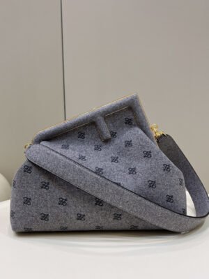 FI First Medium Blue Bag For Woman 32cm/12.5in