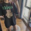 Gucci Teddy Bear Print T-Shirt - Black