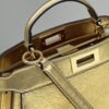 FI Peekaboo Medium Gold Bag For Woman 33cm/13in