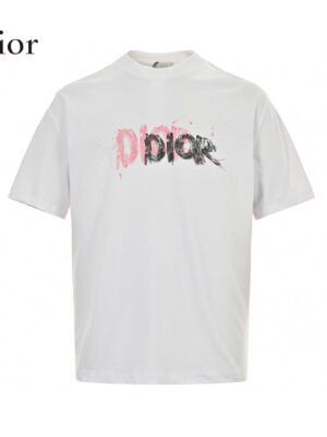 Dior T-Shirt - Paint Stroke Logo
