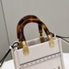 FI Sunshine Shopper White Mini Bag For Woman 13cm/5in