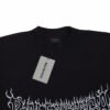 Balenciaga T-shirt with Gothic Flame Logo