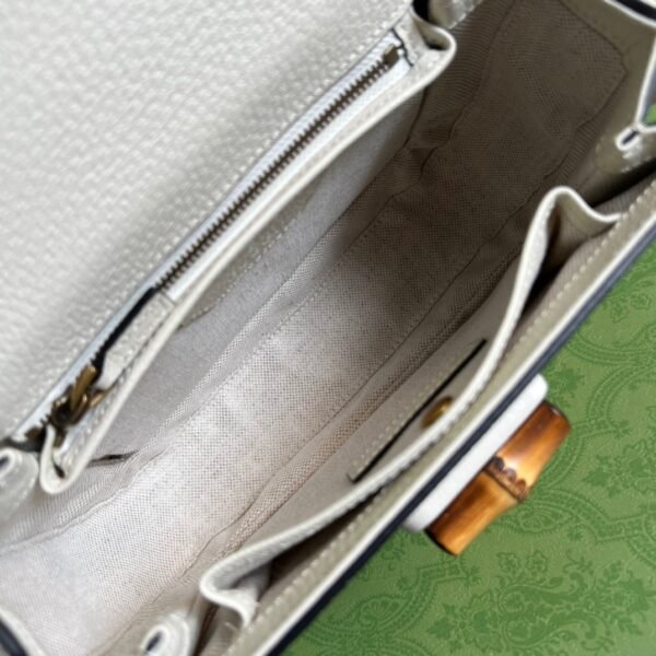 gg Bamboo 1947 Medium? Top Handle Bag White For Women, Women’s Bags 10.2in/26cm gg