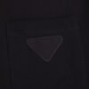 Prada Logo Pocket T-Shirt (Black)
